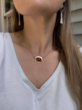 Load image into Gallery viewer, Amber Oval Necklace
