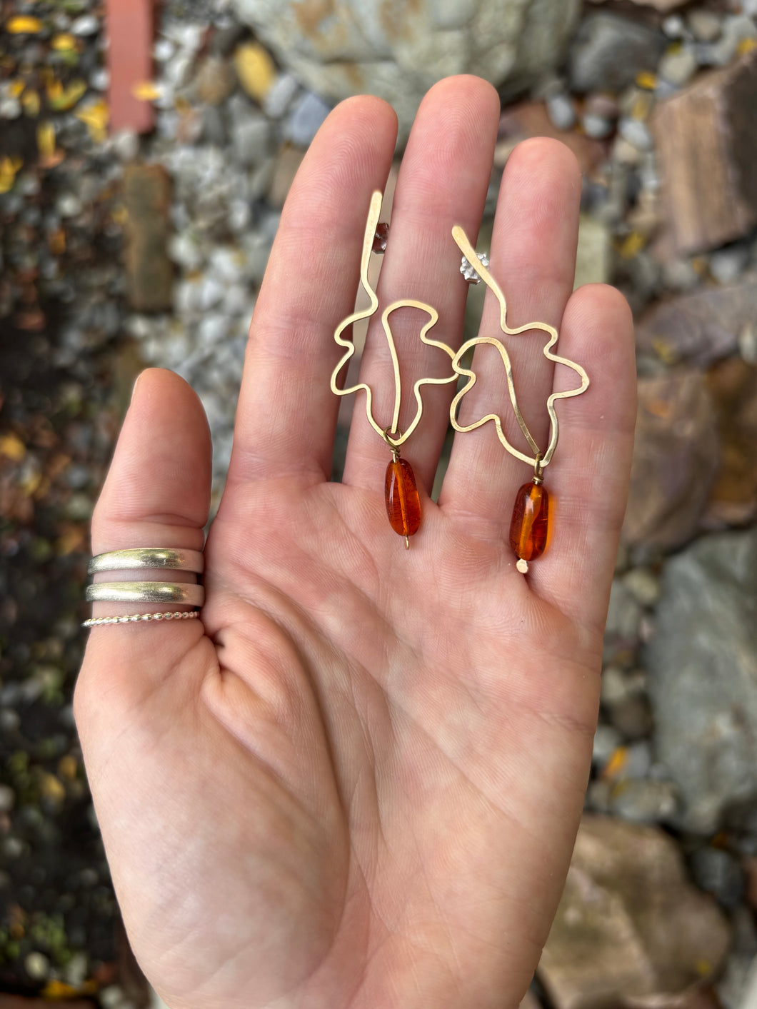 Maple Leaf Earrings