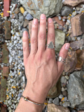 Load image into Gallery viewer, Blue Sea Glass Ring
